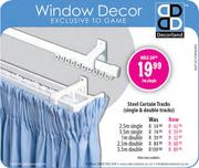 Steel Curtain Double Tracks-1m 