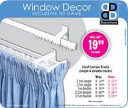 Steel Curtain Double Tracks-3.5m