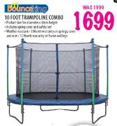 Bounceking 10 Foot Trampoline Combo