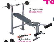 Trojan Barbell Set-25Kg