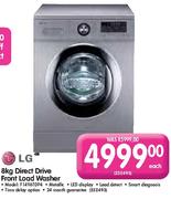 LG Direct Drive Front Load Washer-8kg (F1496TDP4)