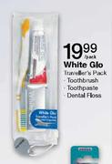 White Glo Traveller's Pack