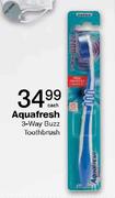 Aquafresh 3-Way Buzz Toothbrush - Each 