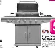 Alva Raptor Stainless Steel 4 Burner Gas Barbeque