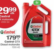 Castrol GTX 15W-40 Diesel Motorolie-5 Ltr elk