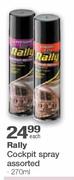Rally Cockpit Spray Assorted-270ml each