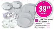 Simple Choice Dinner Plates-4 Pack