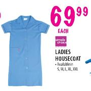 Simple Choice Ladies Housecoat-Each 