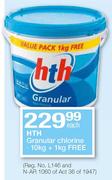 HTH Granular Chlorine-10kg + 1kg Free