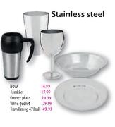 Stainless Steel Tumbler