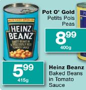 Heinz Beanz Baked Beans In Tomato Sauce-415g