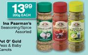 Ina Paarman's Seasoning/Spice Assorted-200g Each