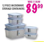 Microwave Storage Containers-12 Piece