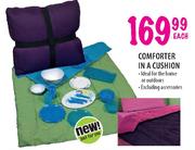Comforter In A Cushion-Each