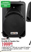 Sinotec Portable DJ Speaker Box-Each