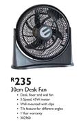 30cm Desk Fan