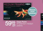 Cape Point 24 Premium Medium Prawns-500g Nett
