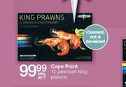Cape Point 12 Premium King Prawns-500g