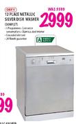 Defy 12 Place Metallic Silver Dishwasher(DDW157)