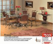 Picasso 7 Piece Dining Room Suite