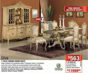 Diva 7 Piece Dining Room Suite
