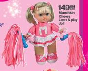 Munchkin Cheers Learn & Play Doll-Each