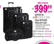 Classic By Cellini Upright Trolley Case-50cm Each