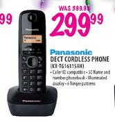 Panasonic Dect Cordless Phone (KX-TG1611SAH)