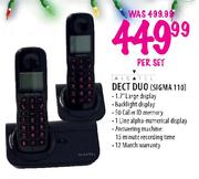 Dect Duo (SIGMA 110)-Per Set
