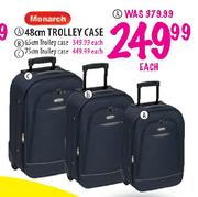 Monarch Trolley Case-75cm Each