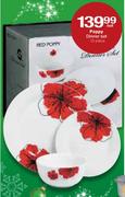 Poppy Dinner Set - 12 Piece Per Set