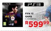 PS3 FIFA 13 Game