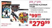 PSP Platinum Titles Assorted-Each