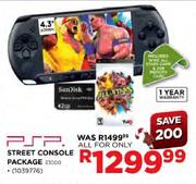 PSP Street Console Package (E1000)