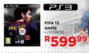 PS3 FIFA 13 Game