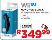 Wii U Nunchuk Black