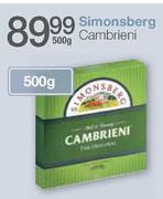 Simonsberg Cambrieni - 500gm