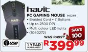 Havit PC Gaming Mouse-MS249