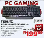 Havit PC Gaming Keyboard-K95