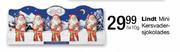 Lindt Mini Kersvadersjokolades-5x10g