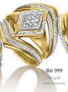 9ct Gold And Diamonds 
