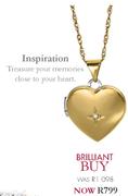 9ct Gold,Silver And Diamond Pendants