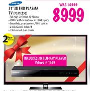 Samsung 51" 3D FHD Plasma TV(PS51E550)