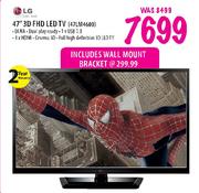 LG 47" 3D FHD LED TV(47LM4600)