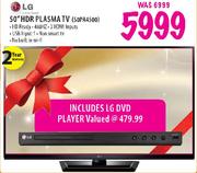 LG 50" HDR Plasma TV(50PA4500)