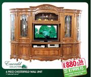6 Piece Chesterfield Wall Unit
