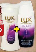 Lux Body Wash-400ml + Lux Hand & Body Lotion Assorted-400ml