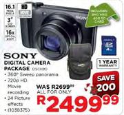 Sony Digital Camera Package (DSCH90)