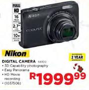 Nikon Digital Camera (S6300)