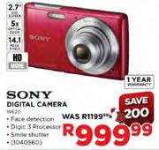 Sony Digital Camera (W620)